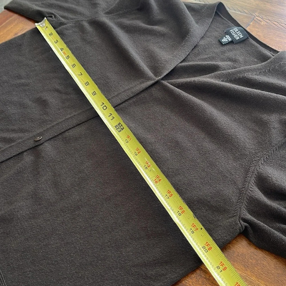 Eileen Fisher Brown button down sweater cardigan size M - Picture 5 of 10